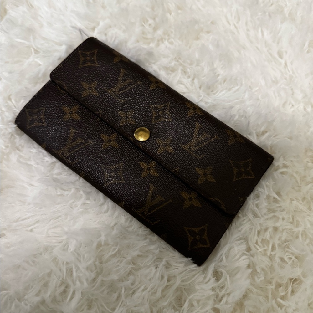 Louis Vuitton Brown Monogram Wallet